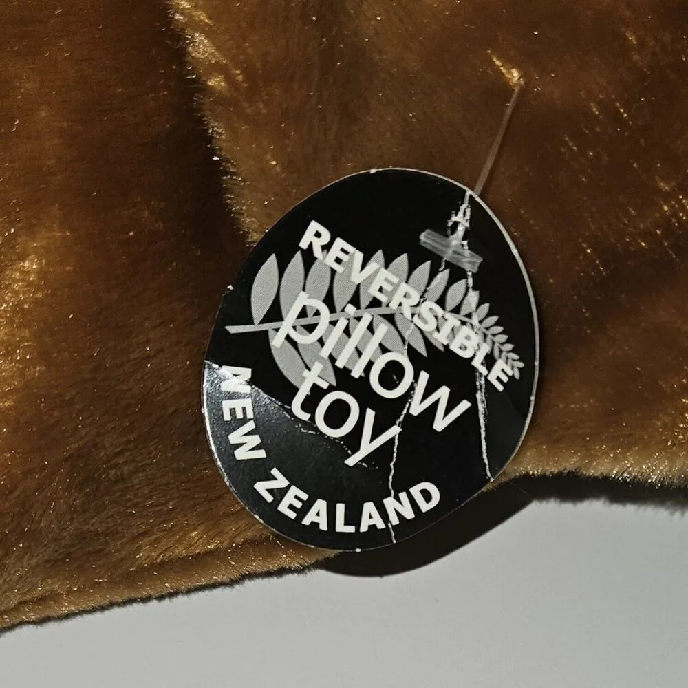 New Zealand Kiwi Bird Plush Transforms Into Pillow Stuffed Toy Brown Rokiwi 2018